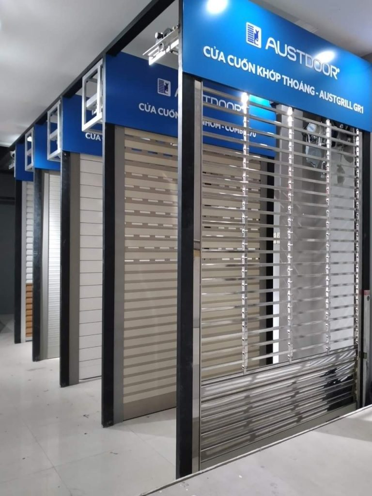Cửa cuốn khớp thoáng Austdoor
