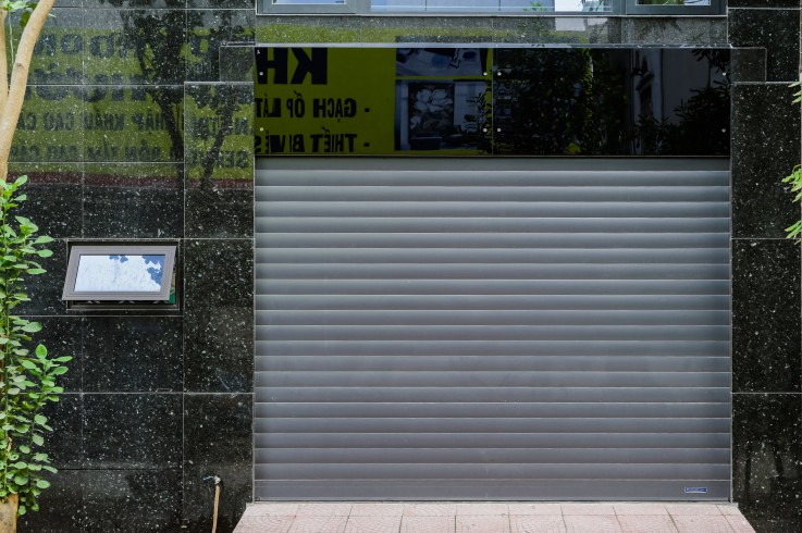 Cửa cuốn nan lớn Austdoor tấm liền - Line Art