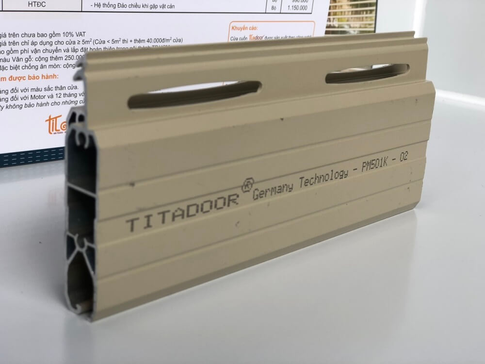 Mẫu cửa cuốn Đức