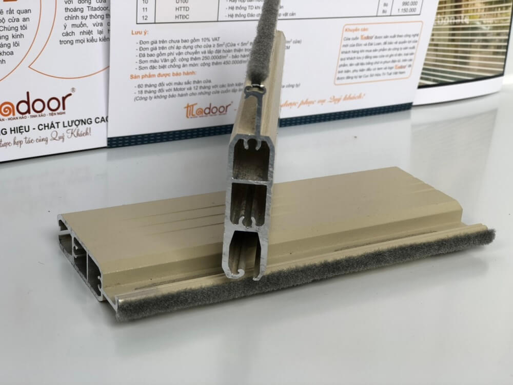 Mẫu cửa cuốn Đức