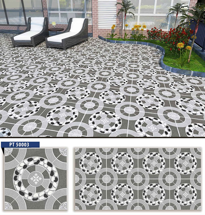 Gạch hoa lát sân Gạch hoa lát sân