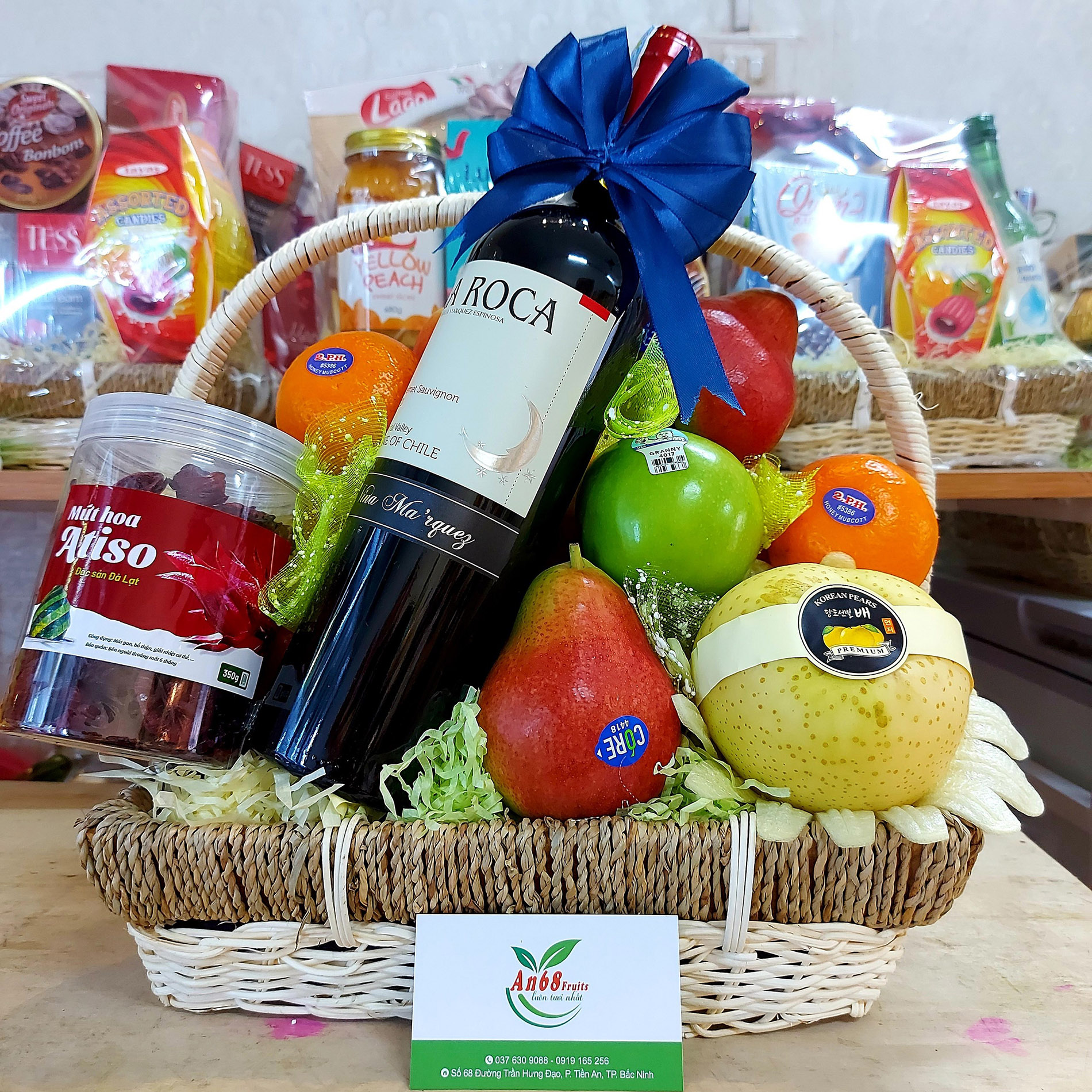 giỏ quà mừng khai trương